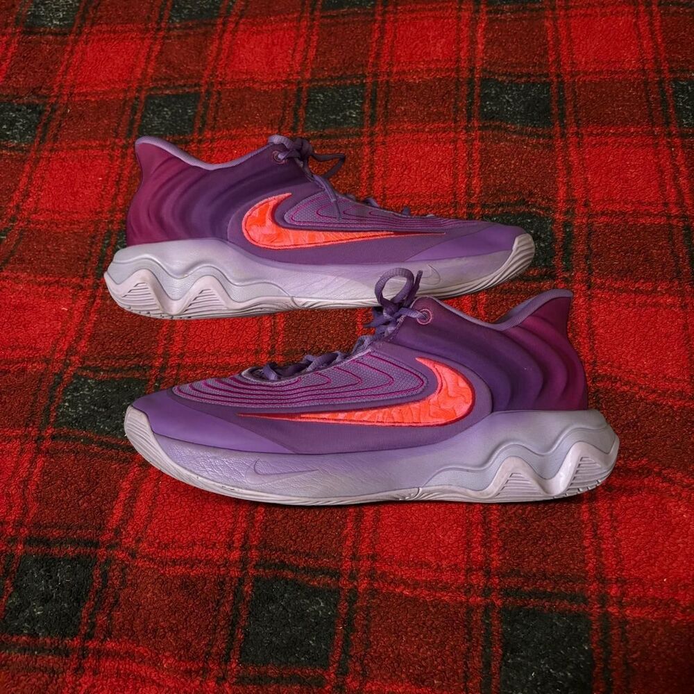 Purple Nike Giannis Immortality 4 'Black Raspberry' basketball shoes